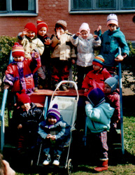 Children-orphans living in Home of child, city Bila Tserkva 